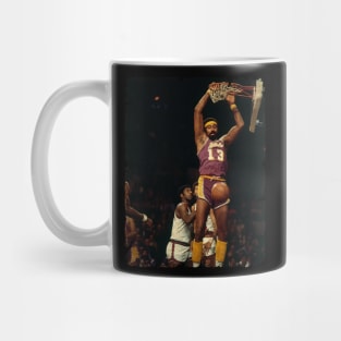 Kareem Abdul Jabbar and Oscar Robertson Looking On Wards Mug